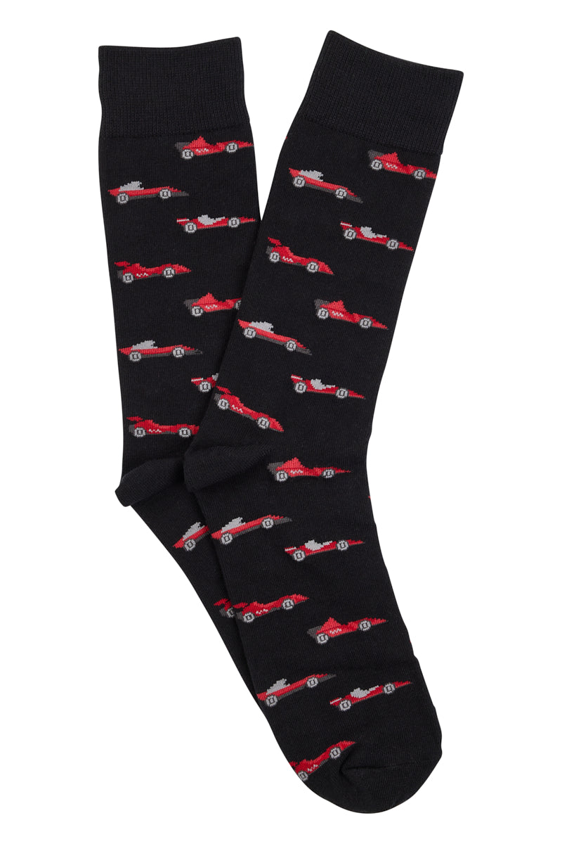 Grand Prix Racing Car Socks