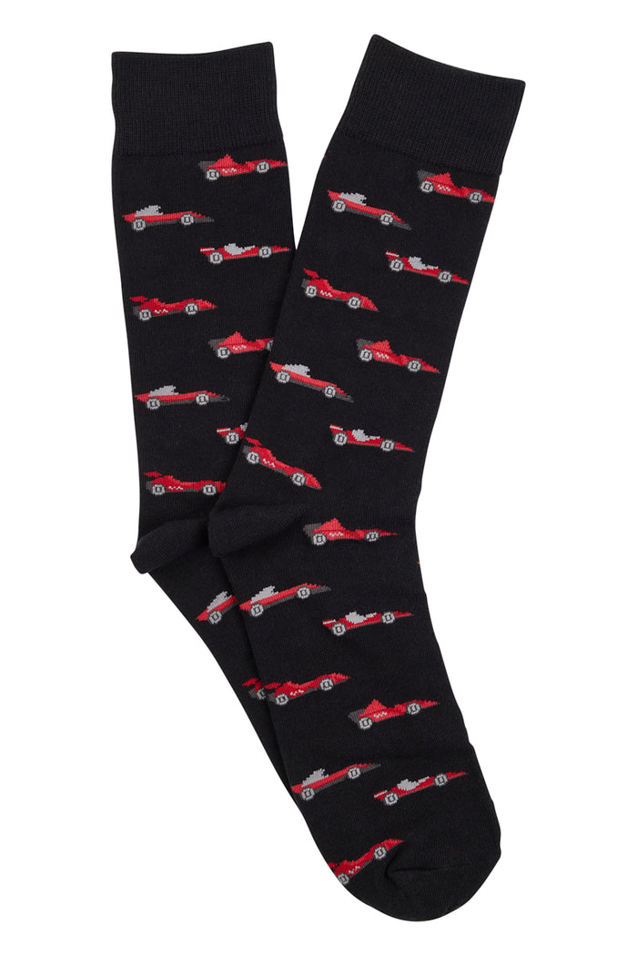 Grand Prix Racing Car Socks