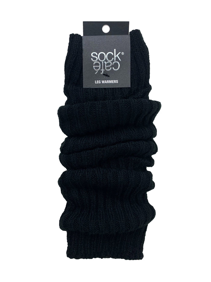 Chunky Legwarmers- Black