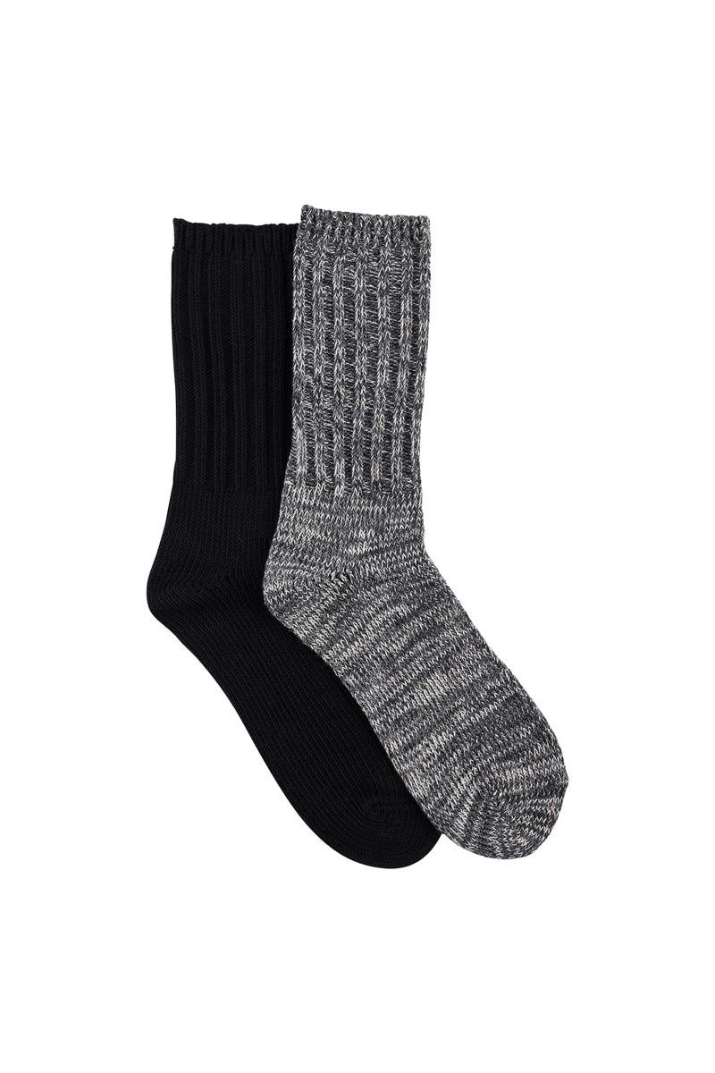 Heritage Rib Socks- 2 Pack