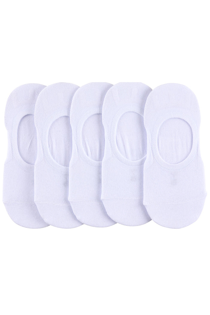 Conceal Socks - 5 Pack - White