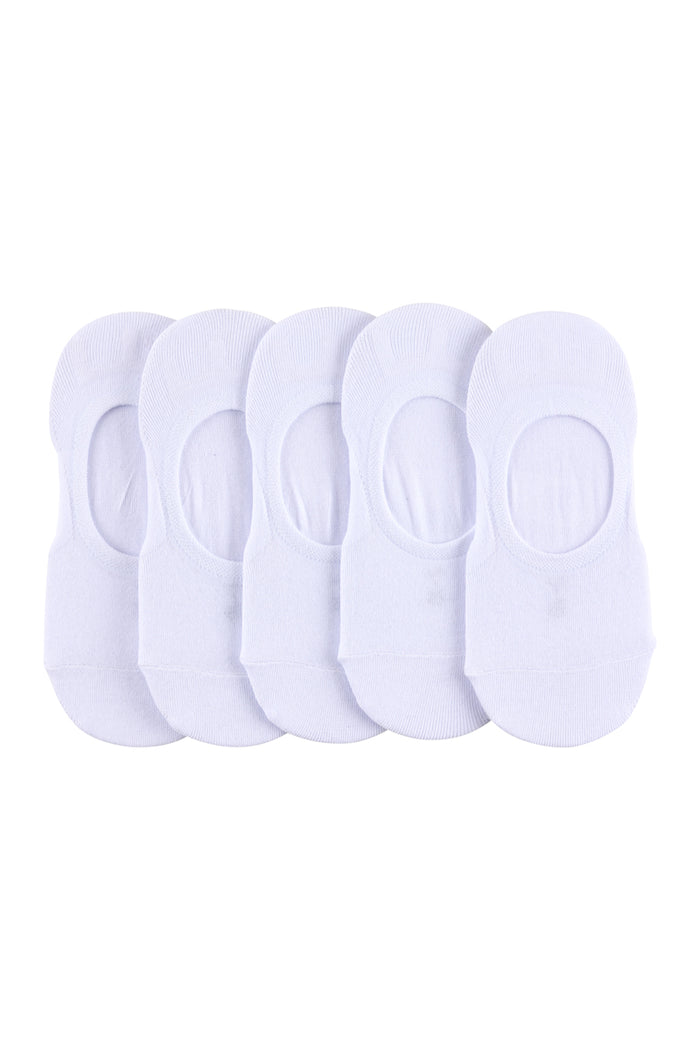 Conceal Socks - 5 Pack- White