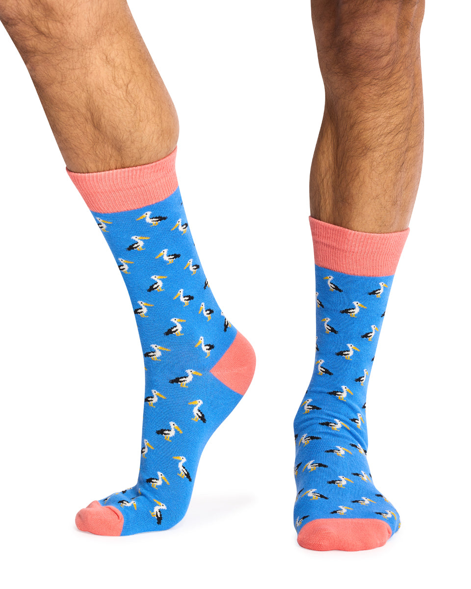 Crew Socks- 3 Pack- By the Seaside
