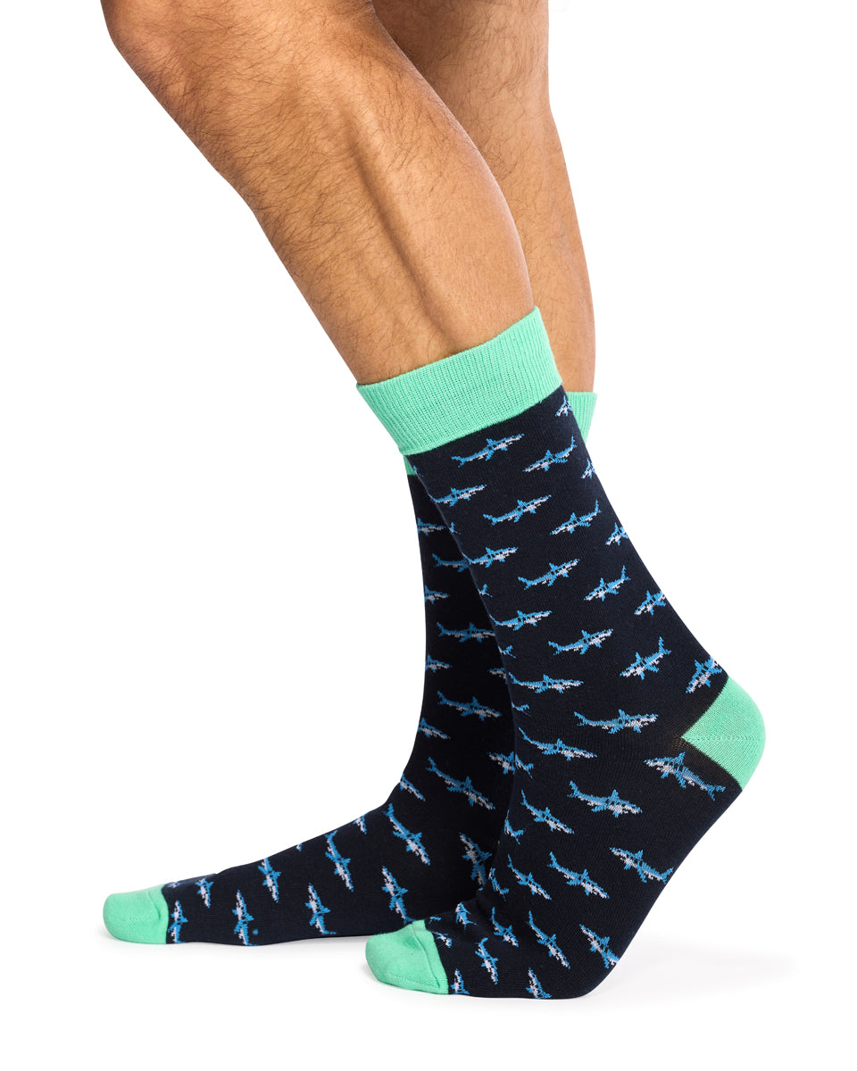 Crew Socks- 3 Pack- By the Seaside