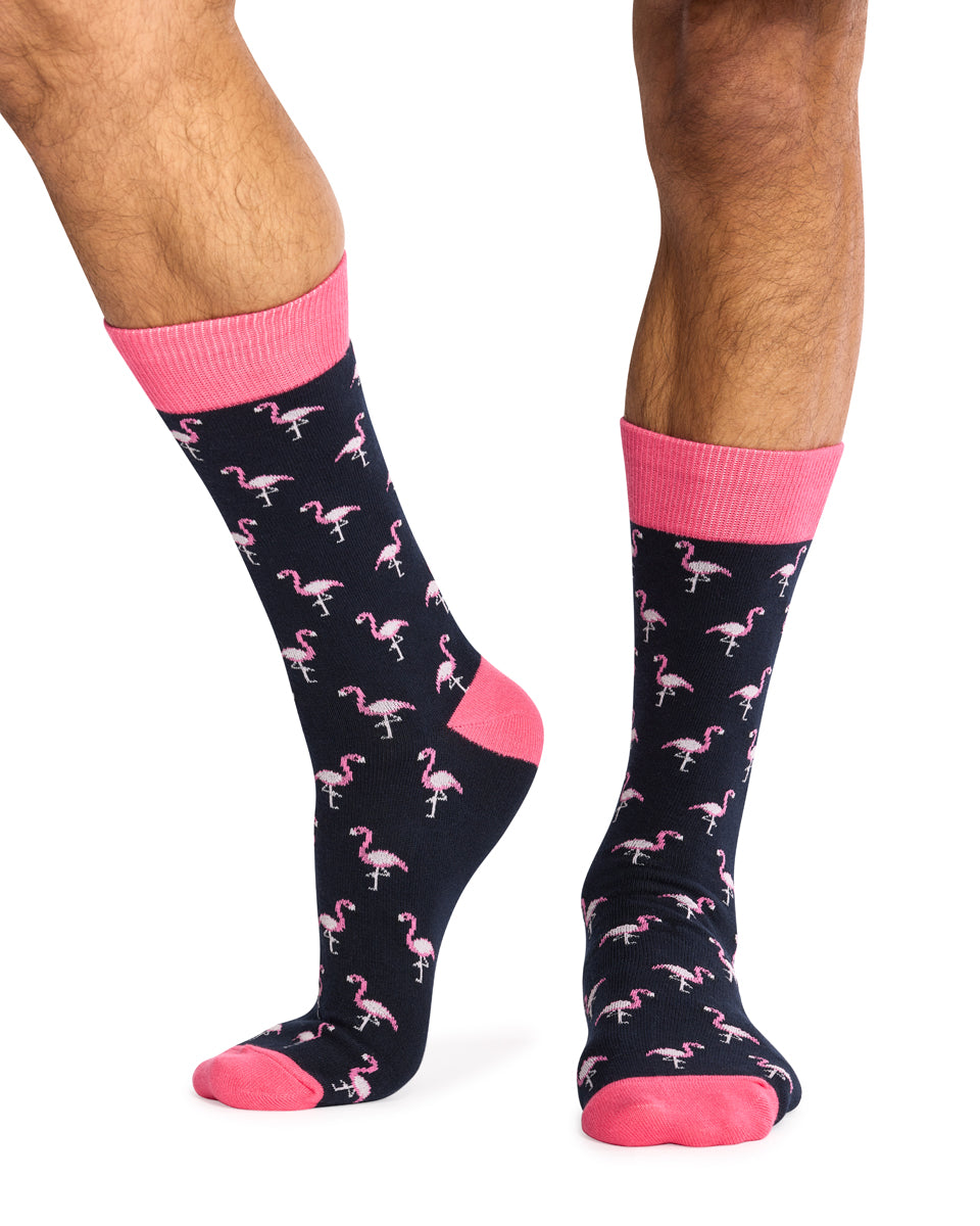 Crew Socks- 3 Pack- Chilli, Pineapple & Flamingo