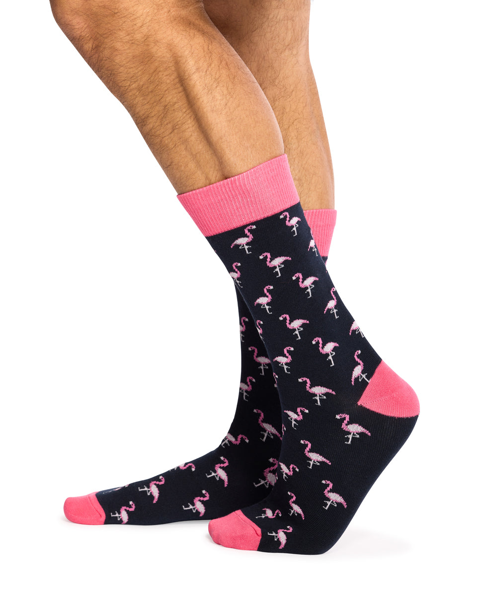 Crew Socks- 3 Pack- Chilli, Pineapple & Flamingo