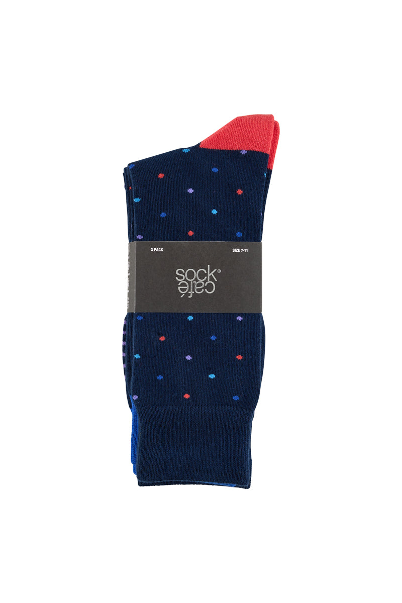 Crew Socks- 3 Pack- Celebration