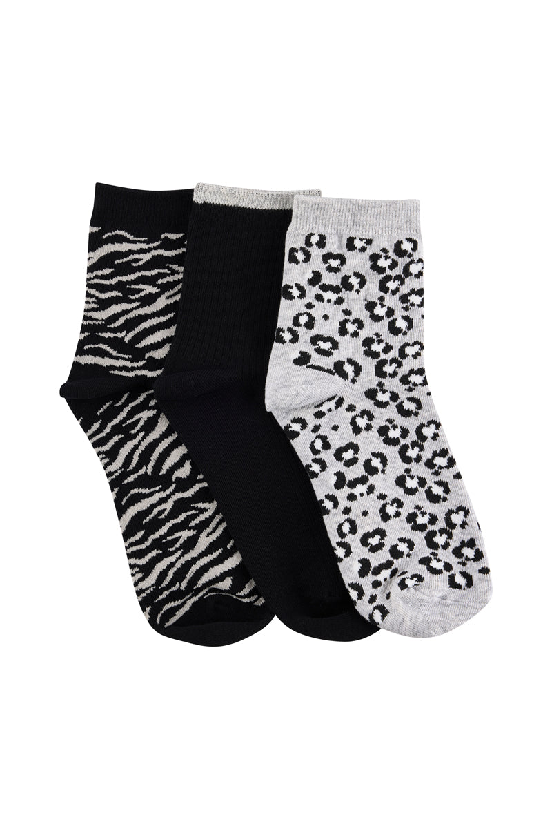 Quarter Socks- Pack 3