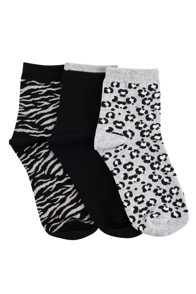 Quarter Socks- Pack 3