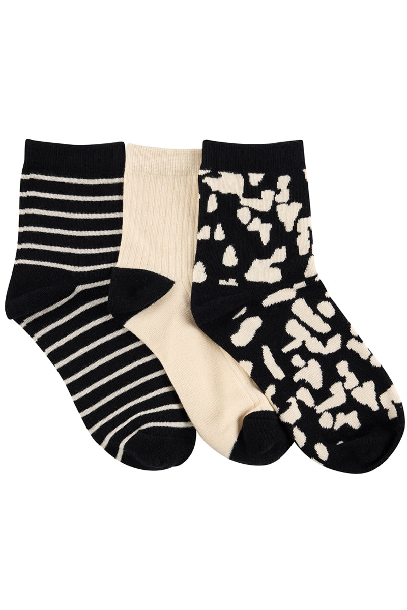 Quarter Socks- Pack 3