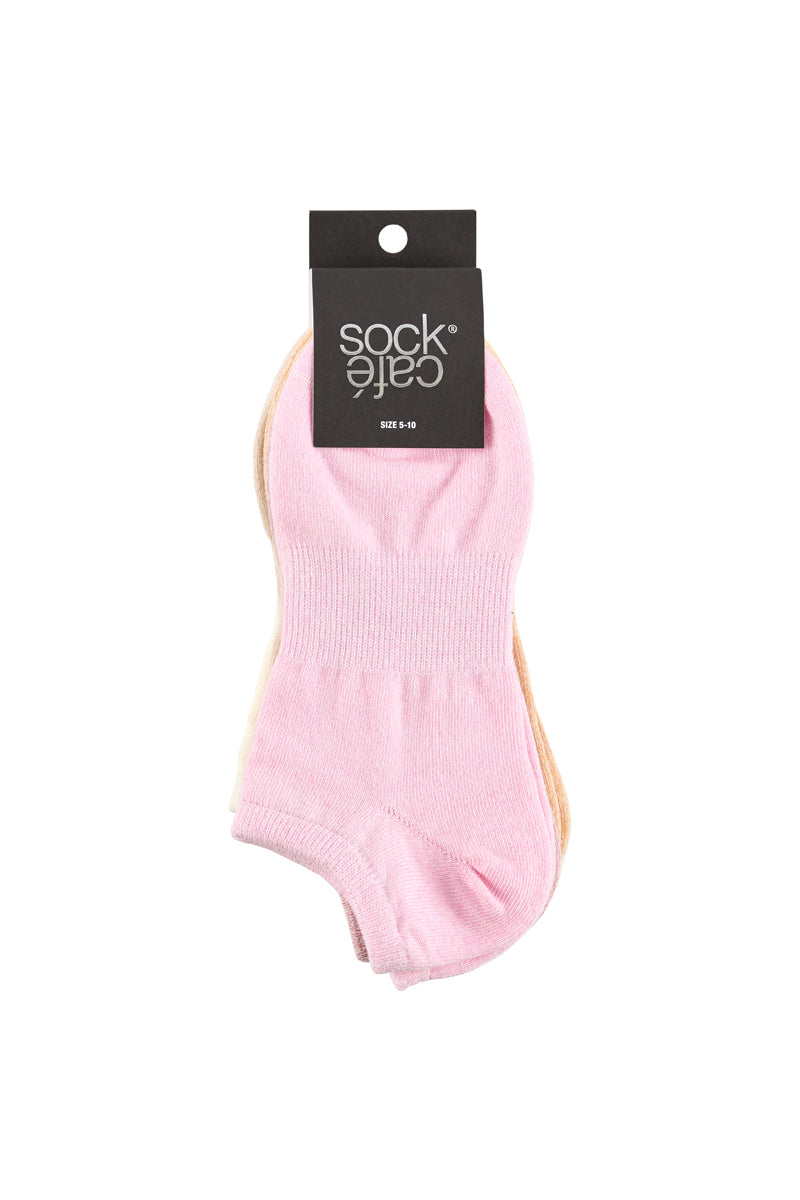 Low Rise Socks-  5 Pack