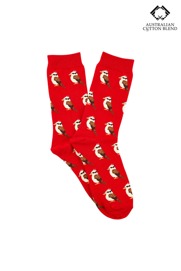 Australian Cotton Socks - Kookaburra