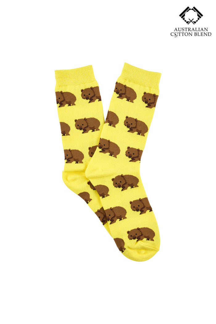 Australian Cotton Socks - Wombat