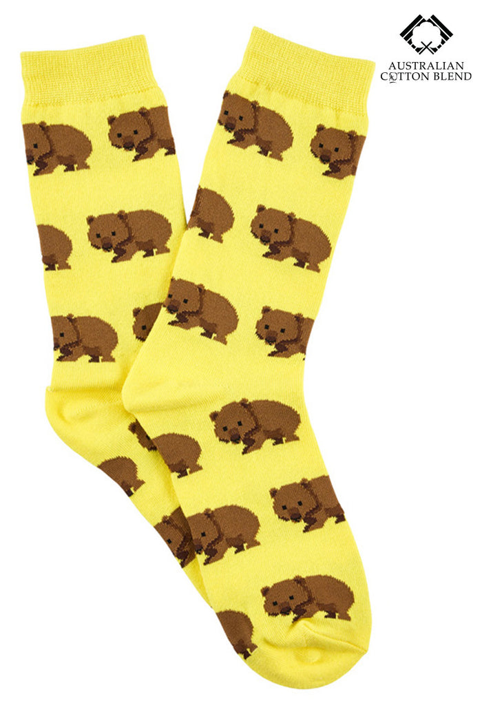 Australian Cotton Socks - Wombat
