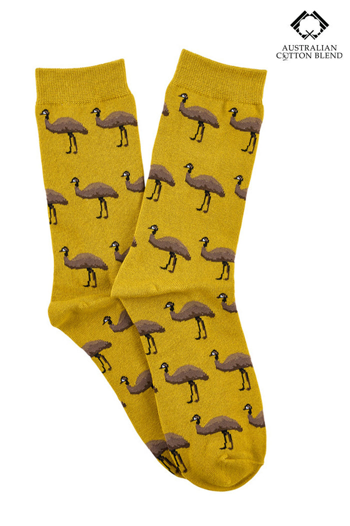 Australian Cotton Socks - Emu