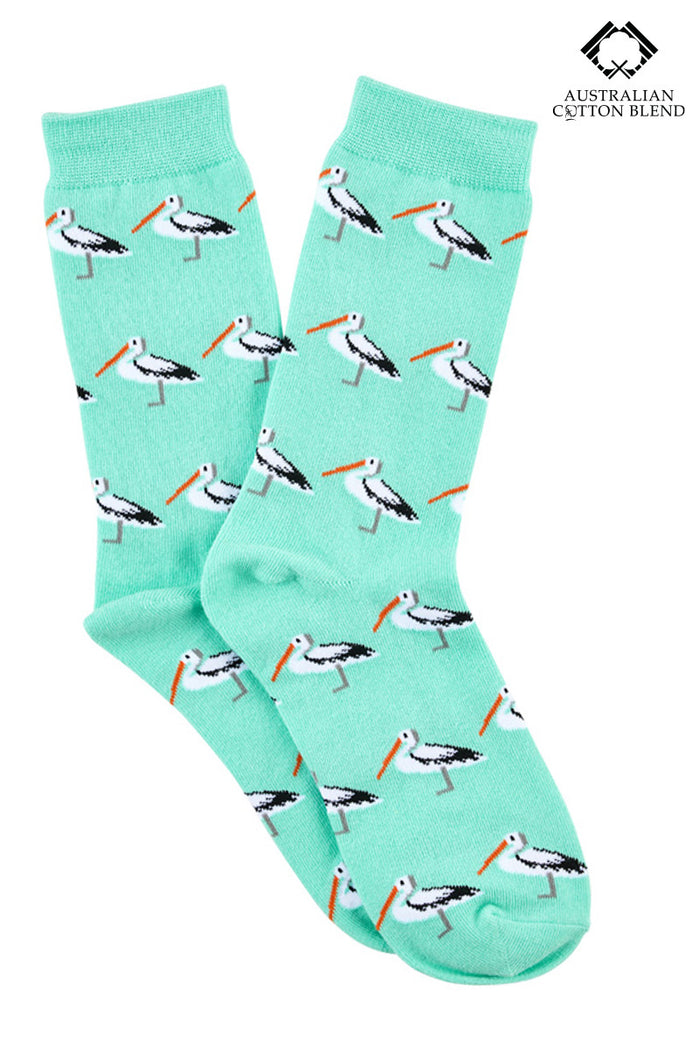 Australian Cotton Socks - Pelican