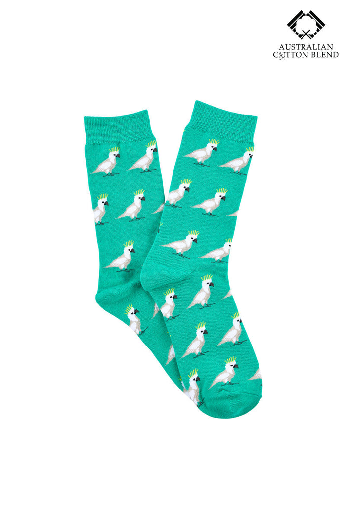Australian Cotton Socks - Cockatoo