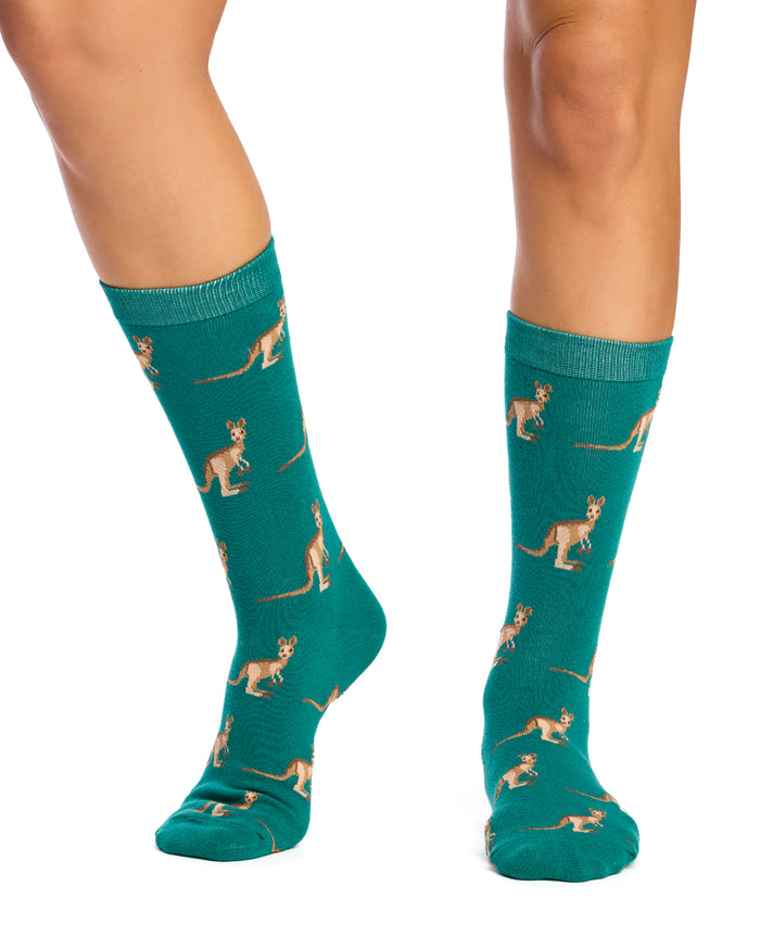 Australian Crew Socks - Kangaroo