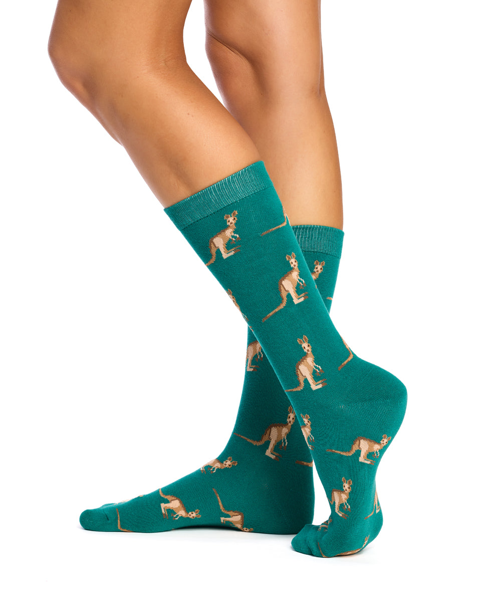 Australian Crew Socks - Kangaroo