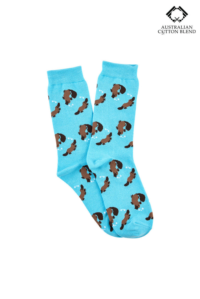 Australian Cotton Socks - Platypus