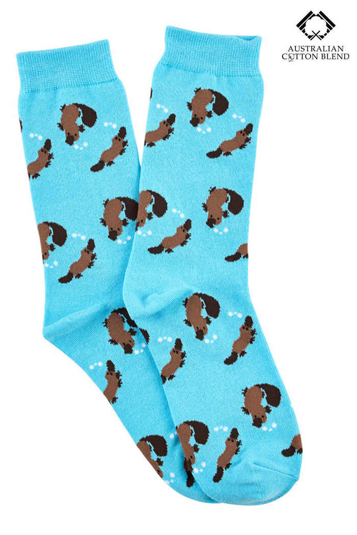 Australian Cotton Socks - Platypus