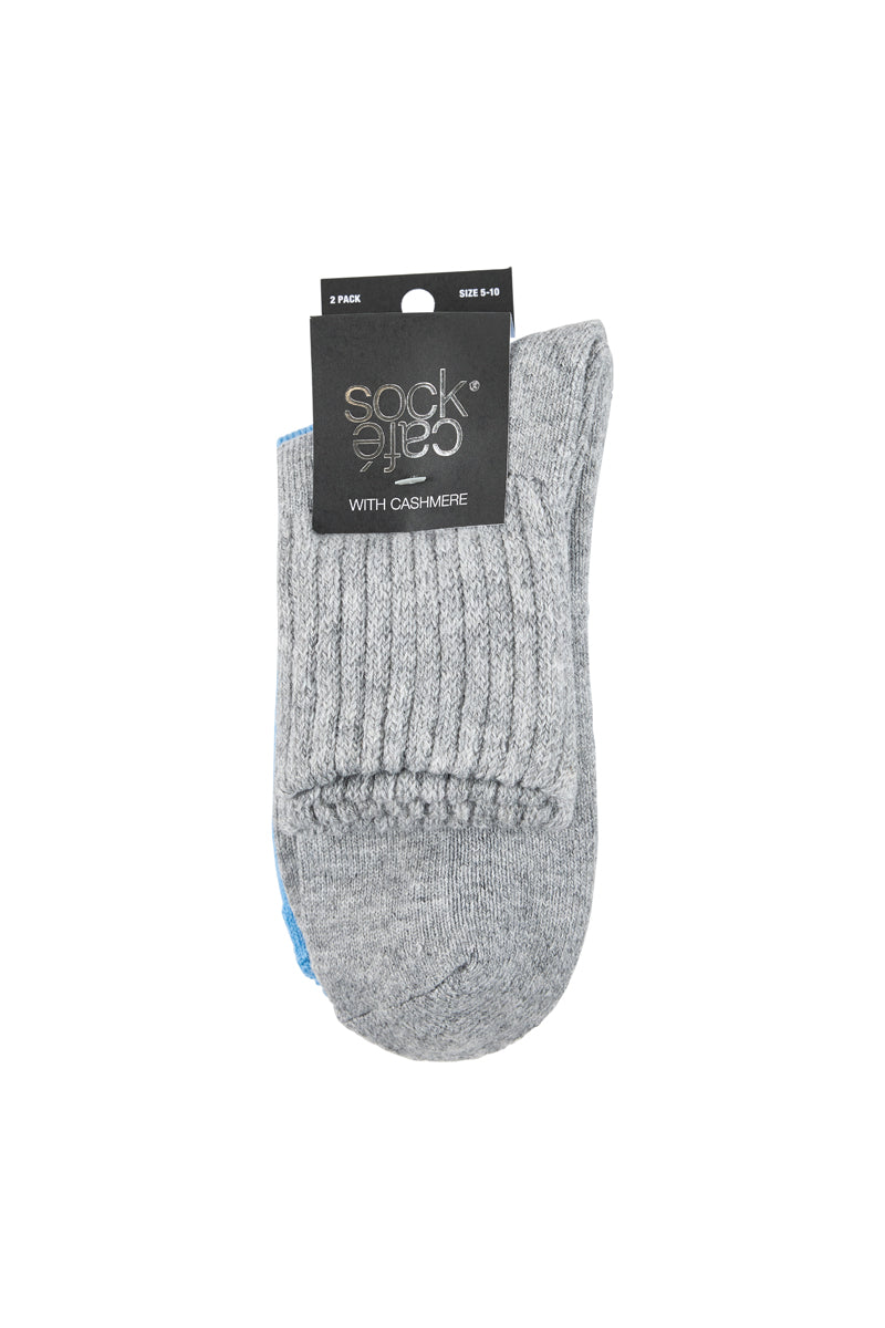 With Cashmere Socks- 2 Pack