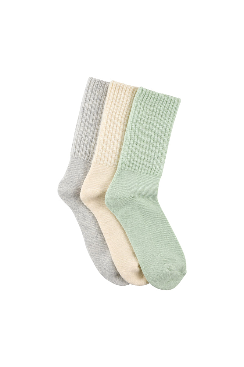Slouch Socks- 3 Pack