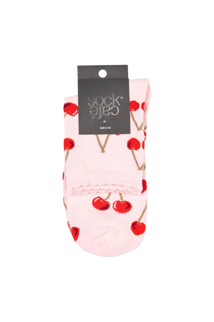 Quarter Socks - Cherry Delight