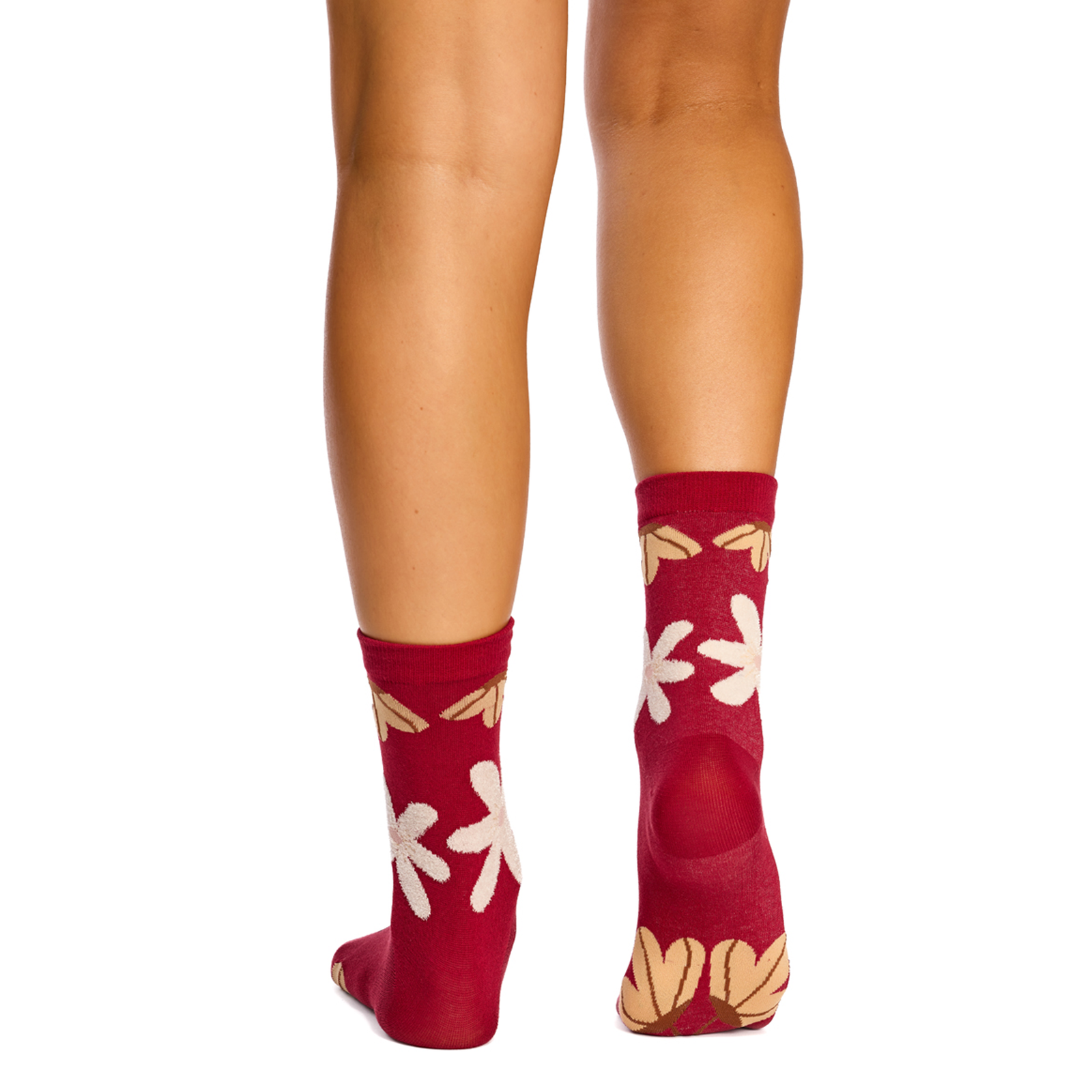 With Love 3/4 Crew Socks - Botanical