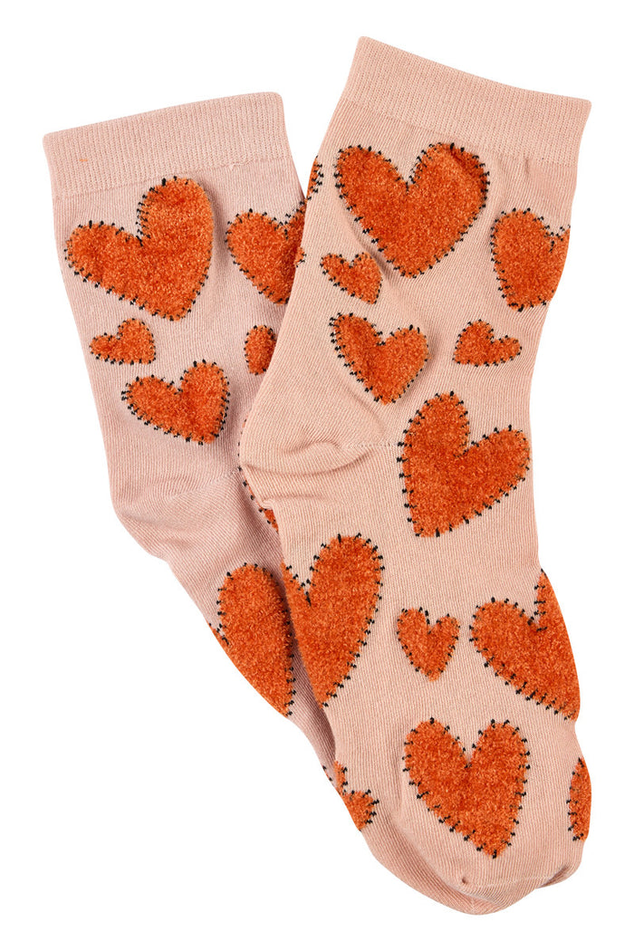 With Love 3/4 Crew Socks - Mended Hearts