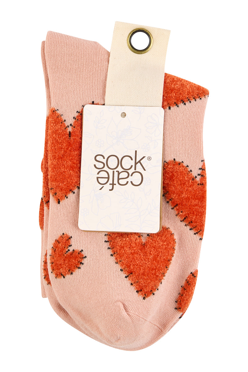 With Love 3/4 Crew Socks - Mended Hearts