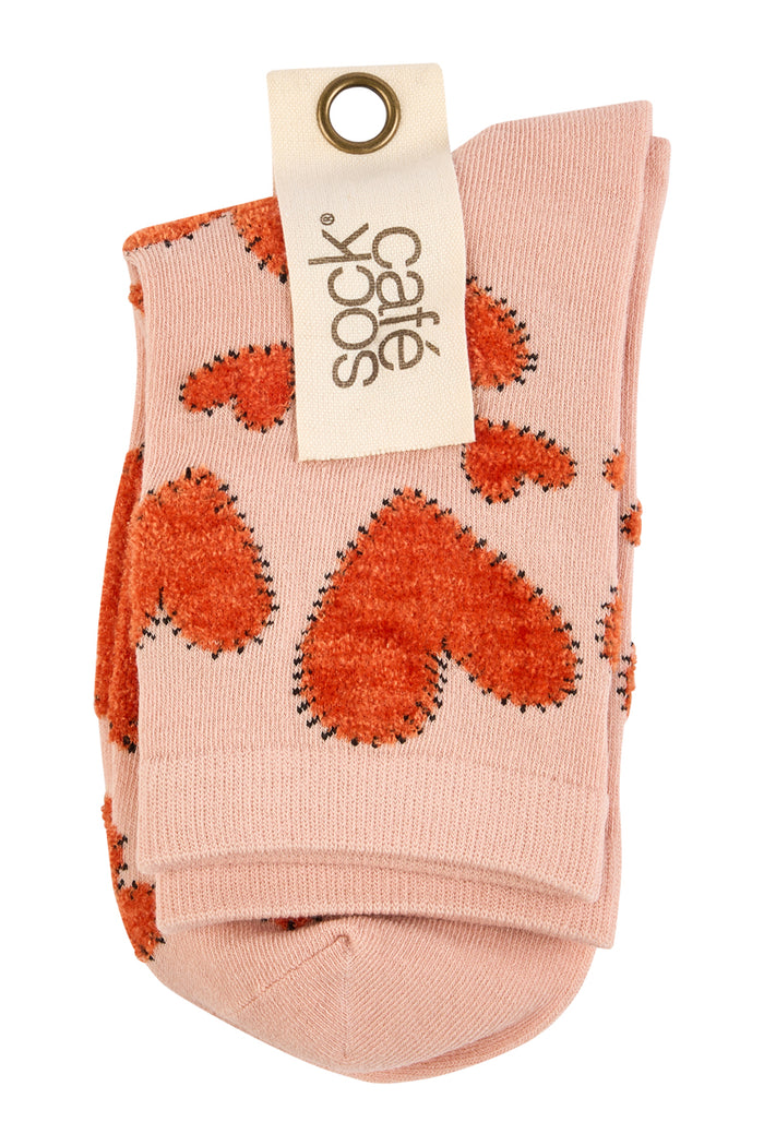 With Love 3/4 Crew Socks - Mended Hearts