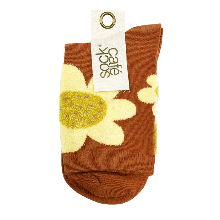 With Love 3/4 Crew Socks - Flower Power