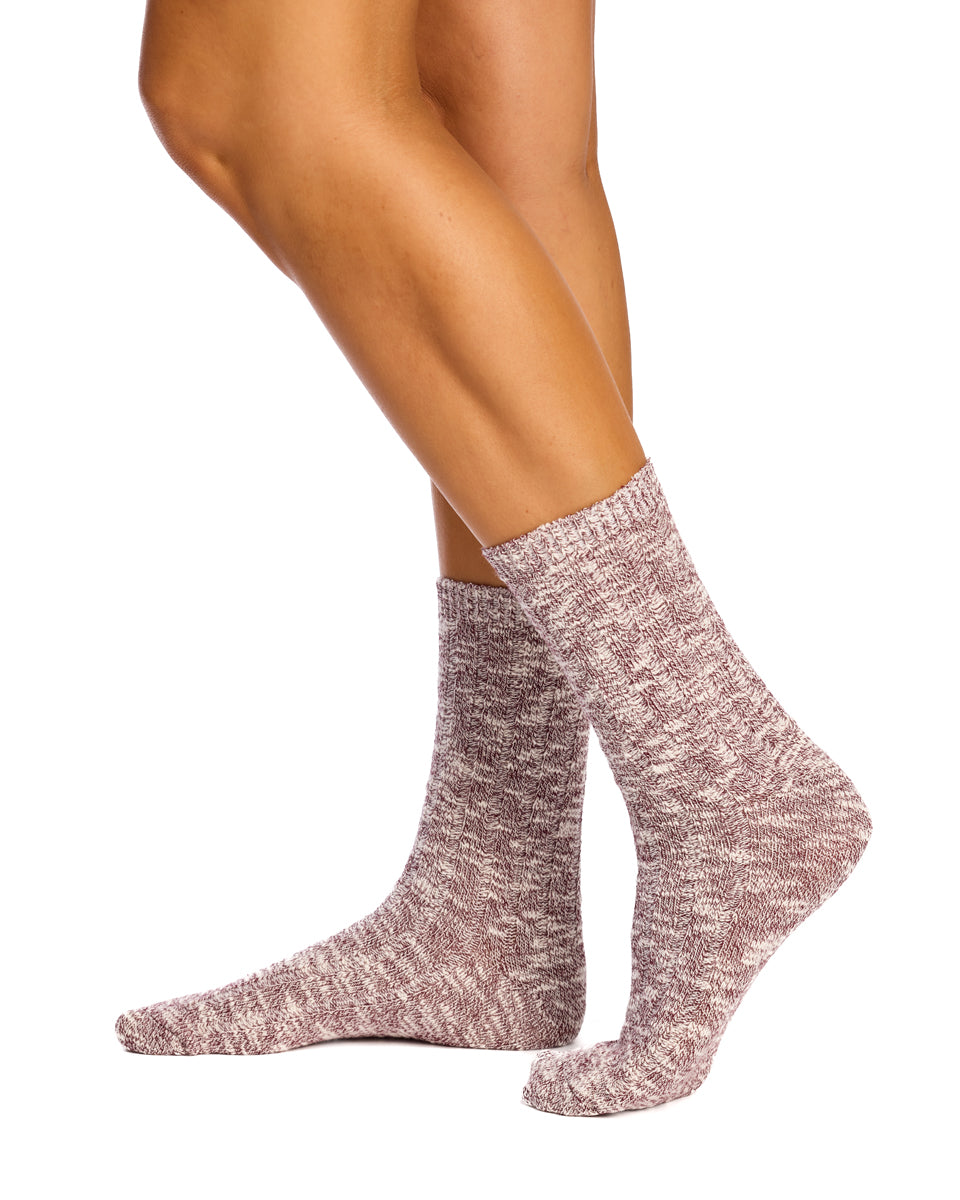 Heritage Slub Socks- 2 Pack- Textured Rib