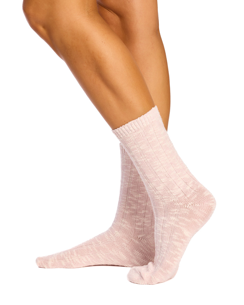 Heritage Slub Socks- 2 Pack- Textured Rib