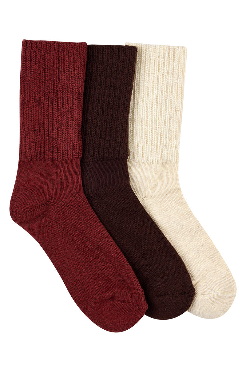 Slouch Socks- 3 Pack