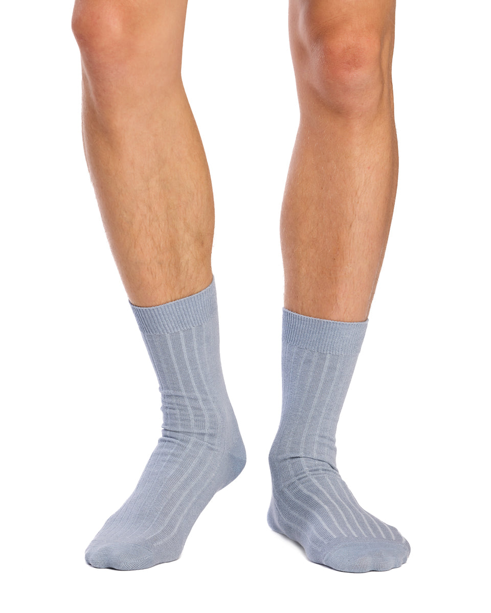 Men's High % Cotton Socks - Pack 3