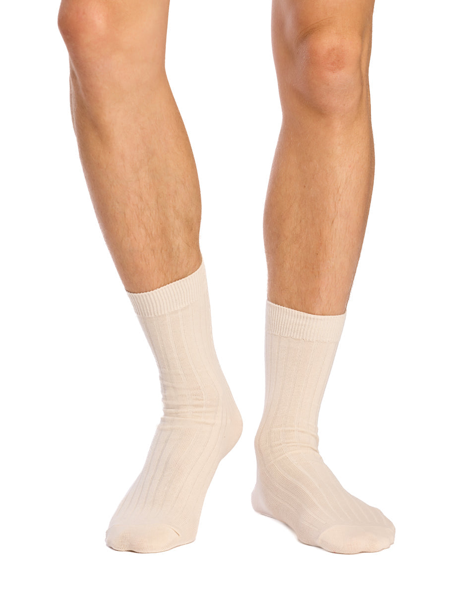 Men's High % Cotton Socks - Pack 3
