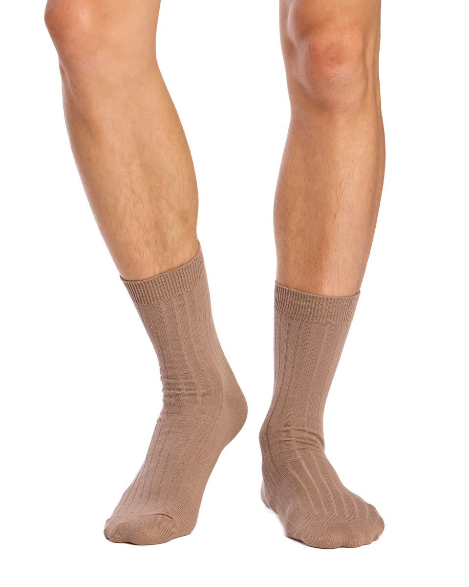 Men's High % Cotton Socks - Pack 3