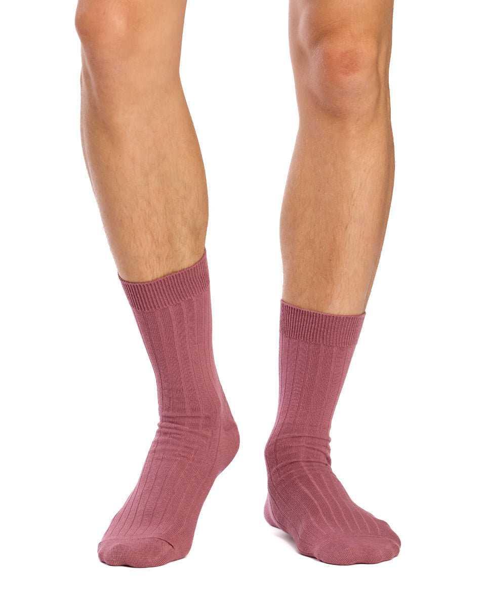 Men's High % Cotton Socks - Pack 3