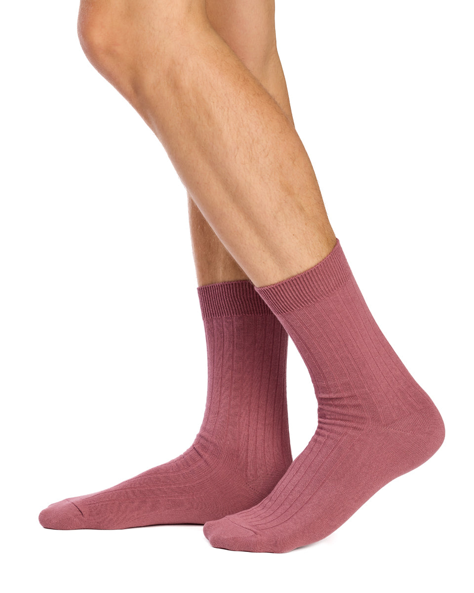 Men's High % Cotton Socks - Pack 3