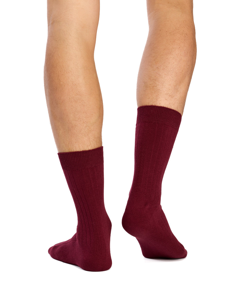 Men's High % Cotton Socks - Pack 3