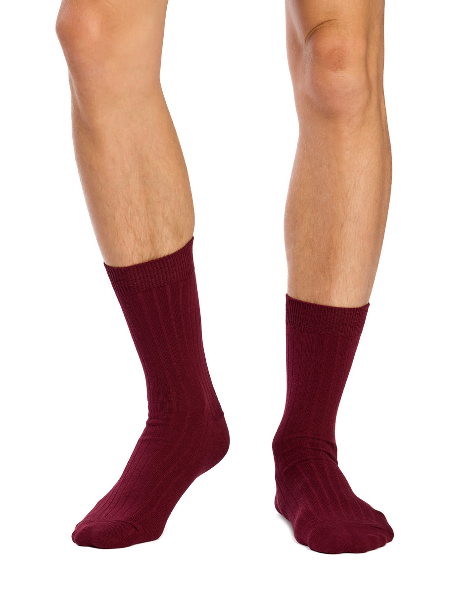 Men's High % Cotton Socks - Pack 3
