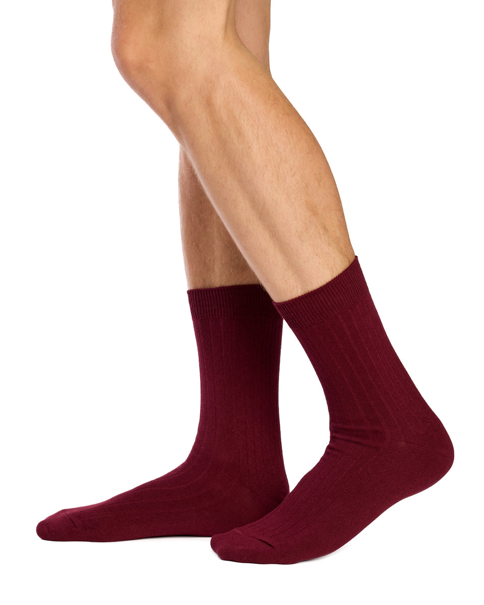 Men's High % Cotton Socks - Pack 3