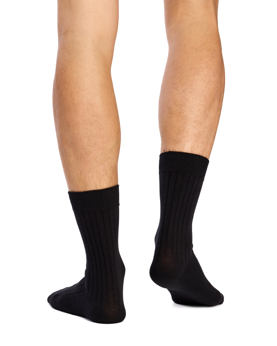 Men's High % Cotton Socks - Pack 3