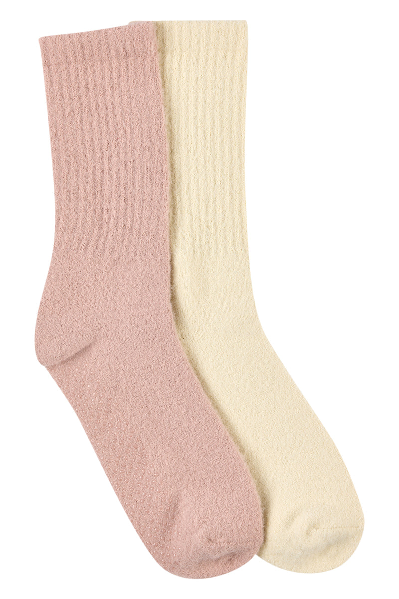 Fluffy Snuggle Socks- 2 Pack