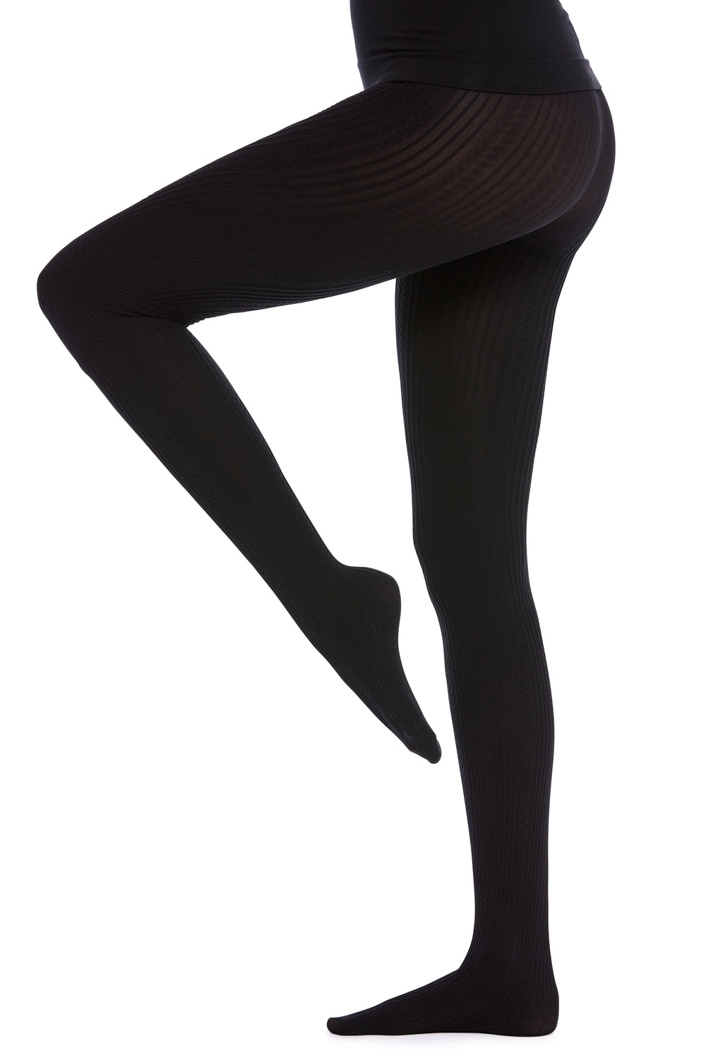 Italian 80 Denier Textured Tights