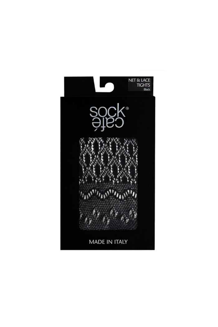 Italian Lace Thigh Net Tights