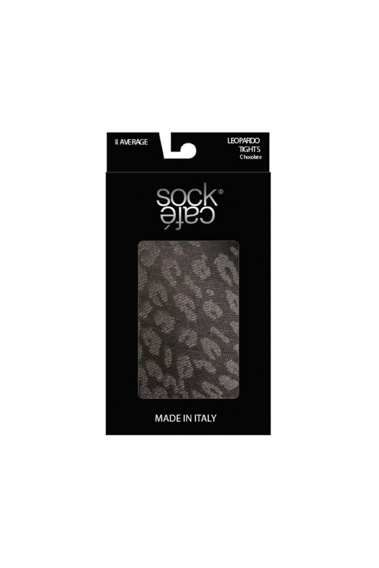 Italian 60 Denier Leopard Patterned Tights