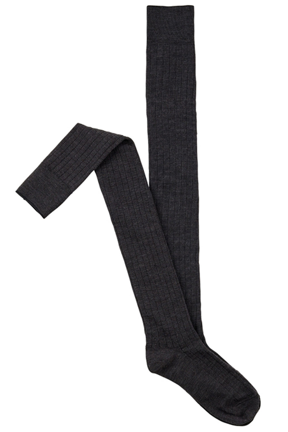 Merino Over The Knee Socks- Rib
